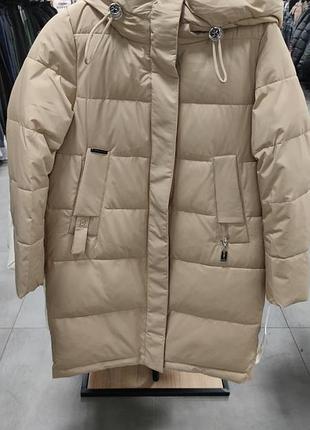 Плащ пуховик женский стильный тренд