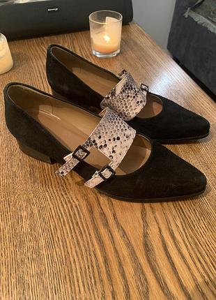 Замшеві мері-джейн