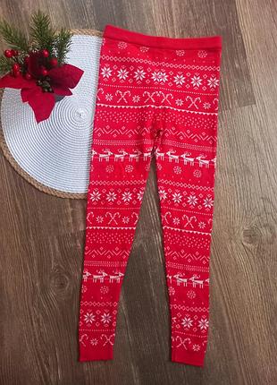 Теплые лосинки на 7-8р