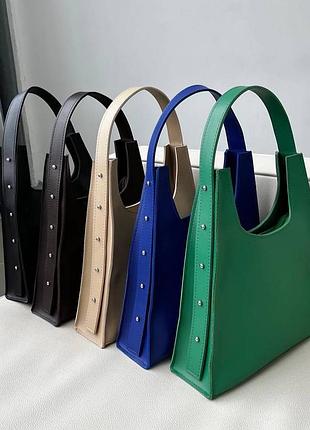 Сумка а шоколадному кольорі