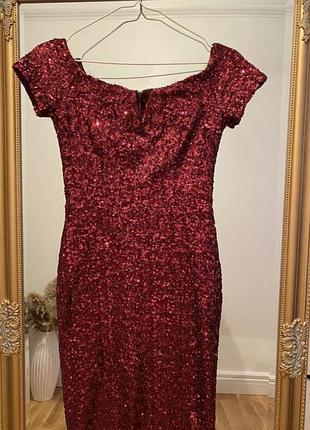 Елегантна сукня в пайетки 2