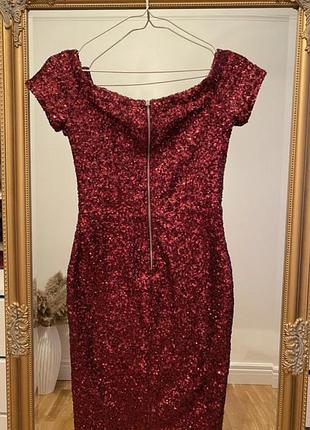 Елегантна сукня в пайетки 3