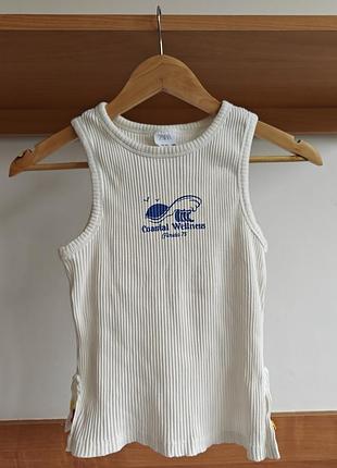 Летняя майка для девочки zara