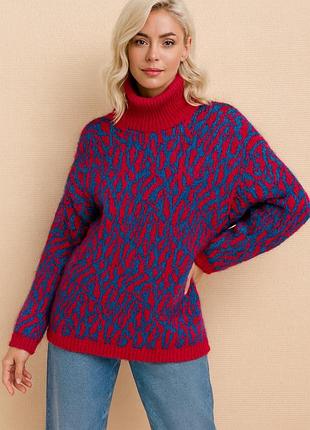 Винтажный мохеровый свитер benetton