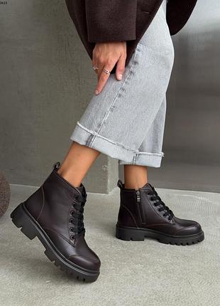 Удобные кожаные ботинки