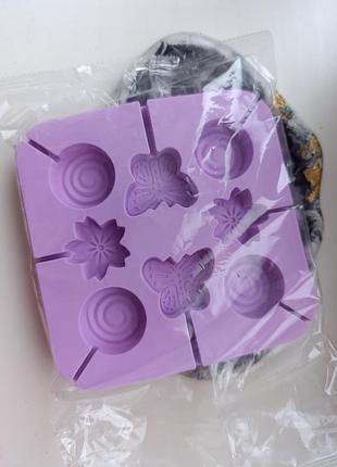 Силиконовая форма для изготовления леденцов