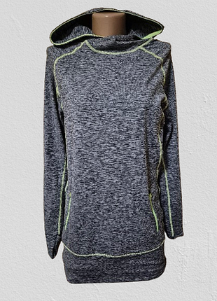 💜💜💜стильная женская спортивная удлиненная кофта, туника с капюшоном papaya💜💜💜