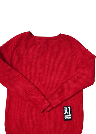 Свитер красный xs-s-m