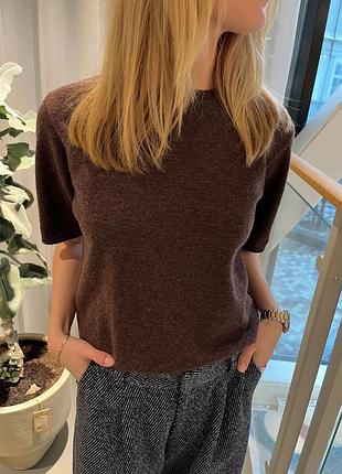 Женский джемпер с коротким рукавом neo noir