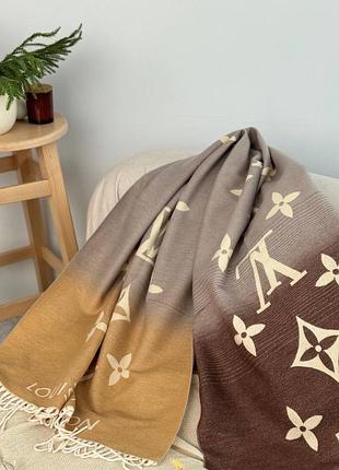 Большие платки шарфы кашемир /шелк