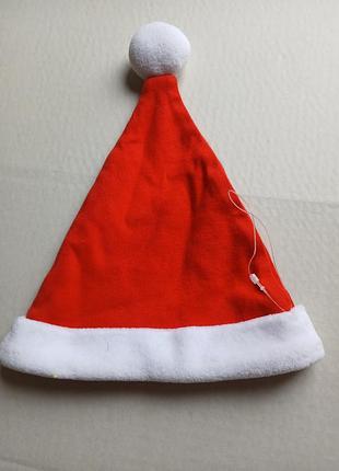 Капелюх санти ковпак новорічний різдвяний гном 0-3 міс