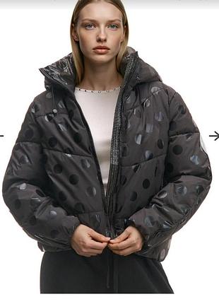 Пуффер хл в краплинку