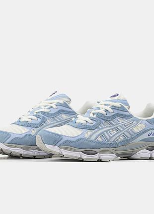 Кроссовки asics gel-nyc cream arctic sky