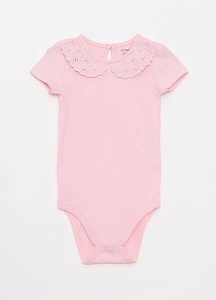 Боді з кружевною шийкою 12-18 місяців