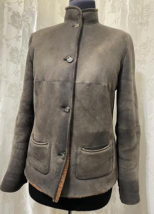 865 дубленка двусторонняя weekend max mara