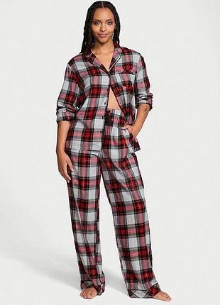 Фланелева піжама victoria’s secret