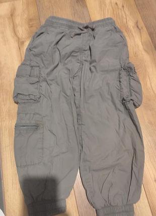 Штани джинси карго 122-128см