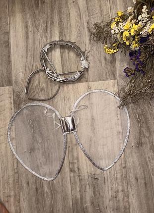 Крила ангела карнавальний набір