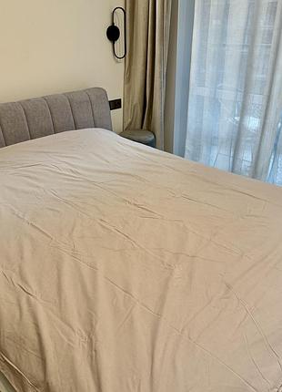 Якісна бежева підковдра бренду next 200 x 200