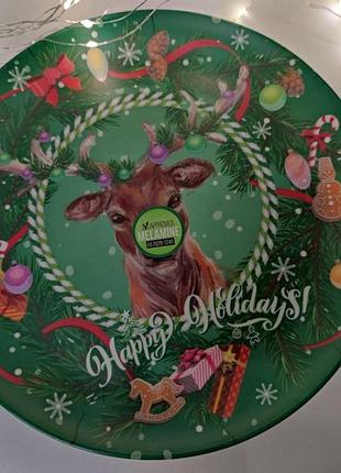 Тарелка плоская