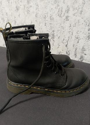 Ботинки кожаные dr. martian's..