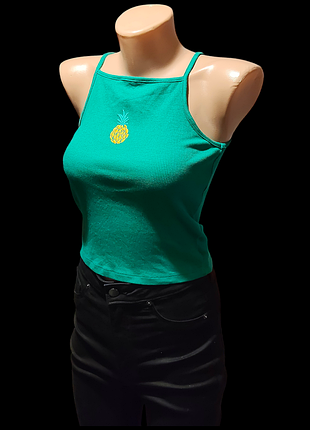 Модный топ с вышивкой 🩷