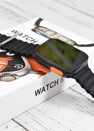 Смарт годинник gt9 ultra 8 smart watch 45 мм black