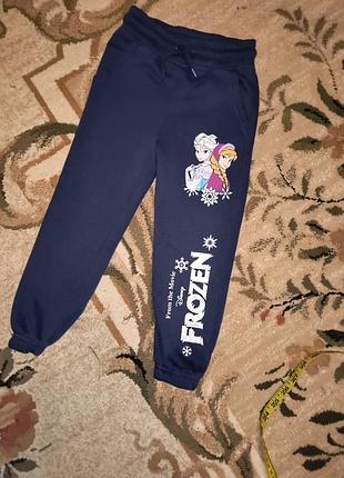 Штани спортивні на флісі штаны спортивные на флисе анна и эльза