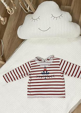 Гольф з вишивкою 12-18 місяців