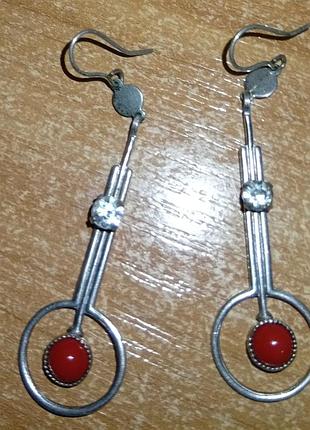 Серги винтажные 2