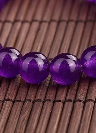 Браслет фіолетовий квац