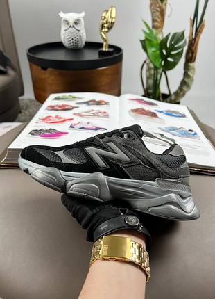 New balance 9060 dark grey black