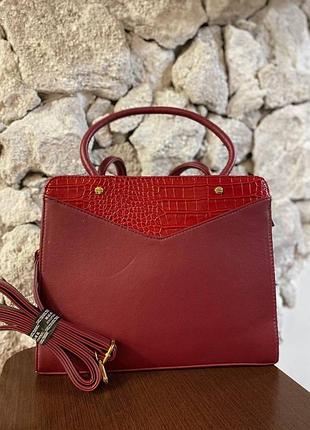 Жіноча сумка з еко шкіри