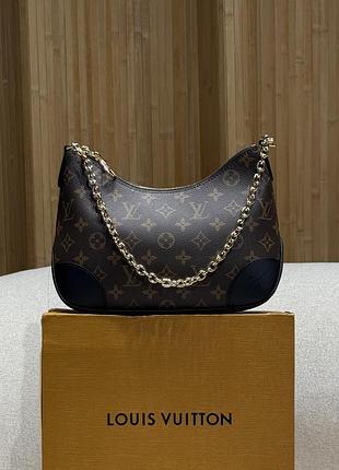 Шкіряна сумка через плече у канві boulogne l