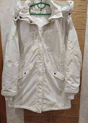 Теплое пальто на флисе