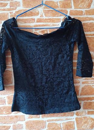 Ажурна блуза, топ