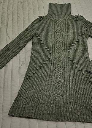 Платье трикотажное
