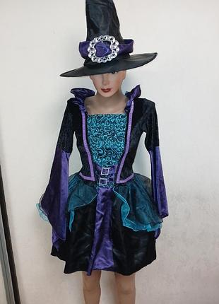 Распродажа детской новогодней, карнавальной одежды. платье детская карнавальная, новогодняя с шляпой.