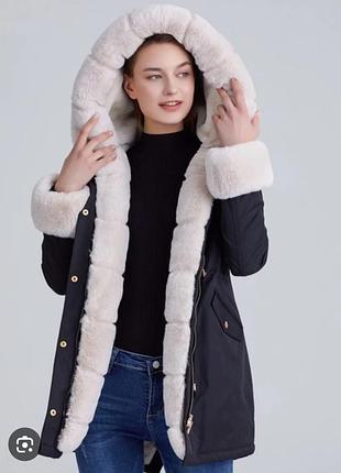 (л) класна куртка парка зимова