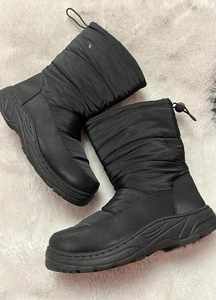 Чоботи баалонові утеплені флісом 38 р. ( уст 23 см,прошиті