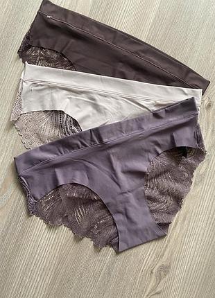 Мереживні трусики набір primark