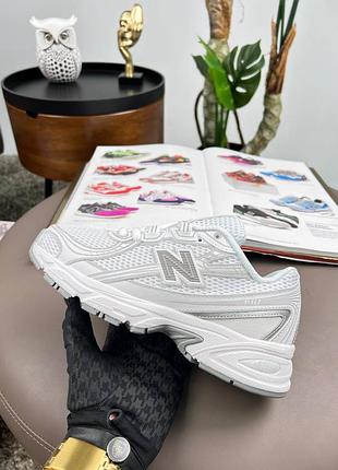 New balance 740 white grey