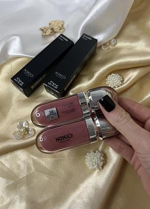 Блиск для губ kiko milano 3d hydra lipgloss 35 блиск кіко мілано