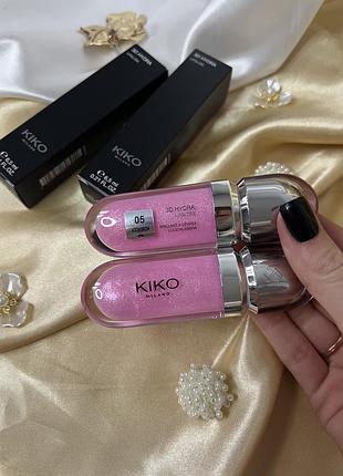 Блиск для губ kiko milano 3d hydra lipgloss 05 блиск кіко мілано