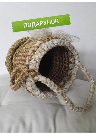 Подарок за покупку!
корзина плетеная универсальная! для стеклянной банки 0.5 для конфет,косметики, в качестве упаковки для подарок!