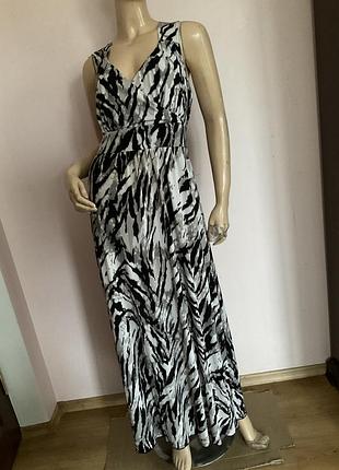 Длинное красивое платье/ l- xl/ brend peacocks