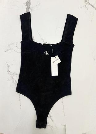 Hugo оригінал бодік велюровий в рубчик м ( на s/m)