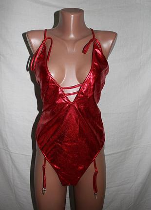 Червоне еротичне боді р.l-xl