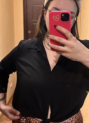 Блуза - рубашка із завʼязкою