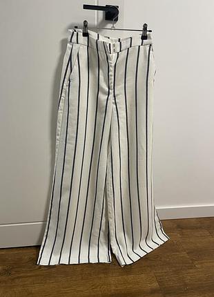 Віскозні брюки палаццо h&m
